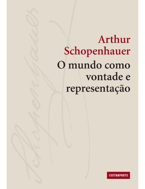 O mundo como vontade e representação